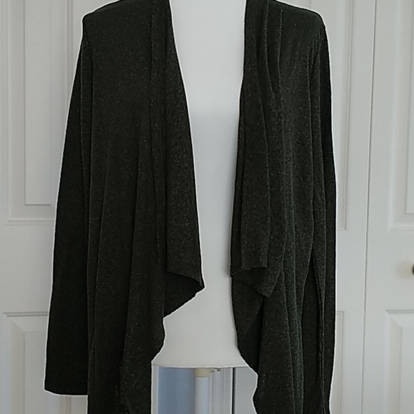 Bri's World Sweaters - Bri's World, Olive Green Cardigan, NWT